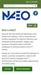 Mobile Screenshot of naeo.org